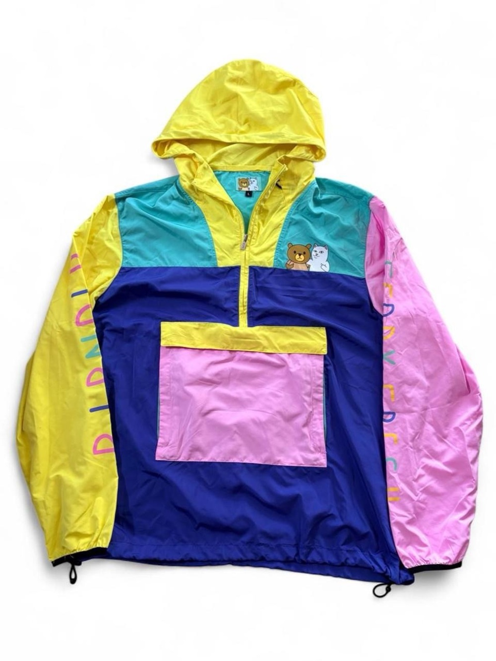 RIPNDIP x Teddy Fresh Packable Anorak Jacket – Size Large